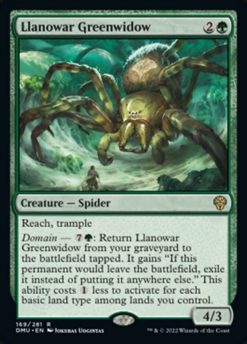 Llanowar Greenwidow (Foil)