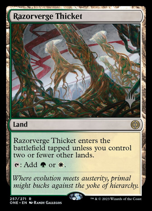 Razorverge Thicket (Foil)