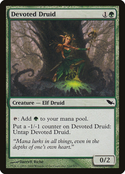 Devoted Druid  (Foil)