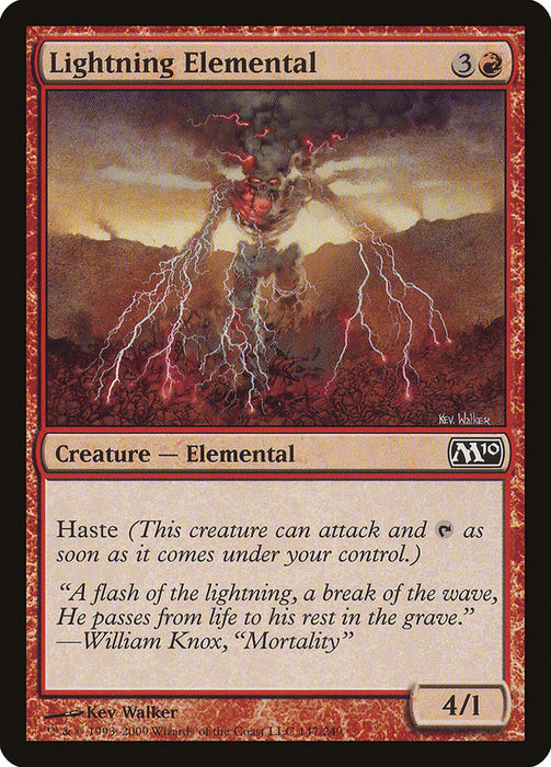 Lightning Elemental  (Foil)