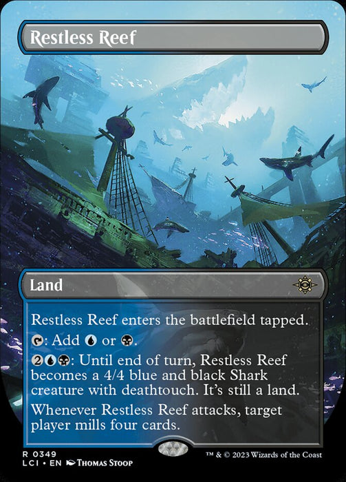 Restless Reef - Borderless (Foil)