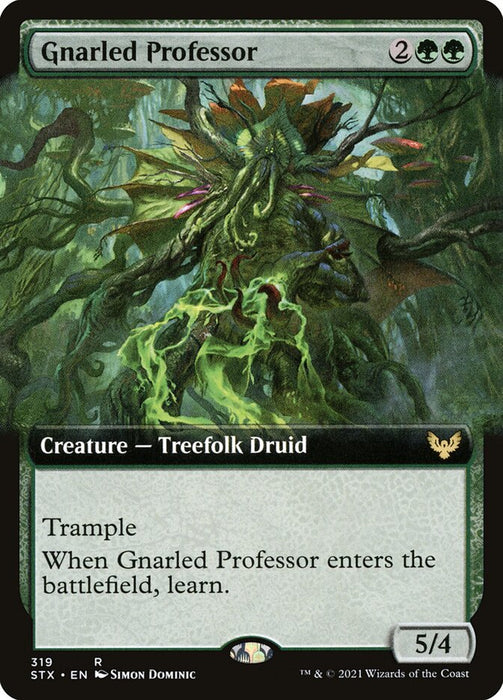 Gnarled Professor  - Extended Art (Foil)