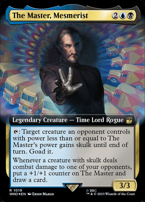 The Master, Mesmerist - Legendary- Extended Art (Foil)