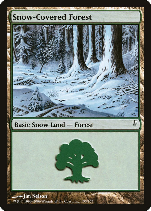 Snow-Covered Forest  (Foil)