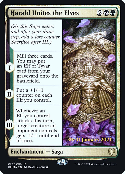 Harald Unites the Elves  (Foil)