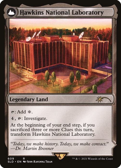 Hawkins National Laboratory // The Upside Down  - Legendary (Foil)