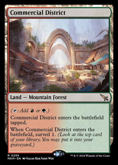 Commercial District (Foil)