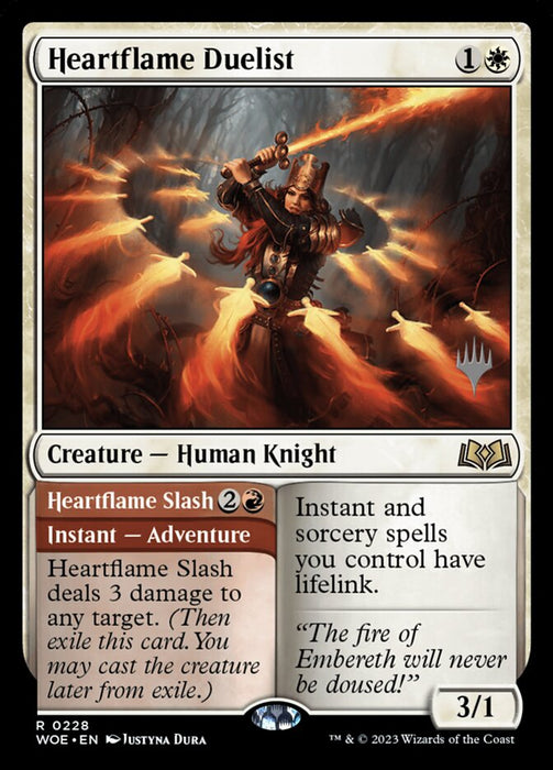 Heartflame Duelist // Heartflame Slash (Foil)