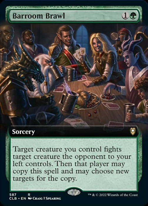 Barroom Brawl  - Extended Art (Foil)