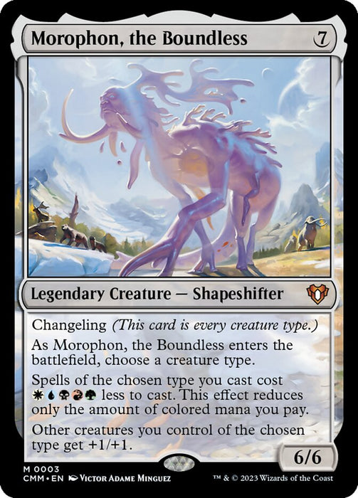 Morophon, the Boundless - Legendary