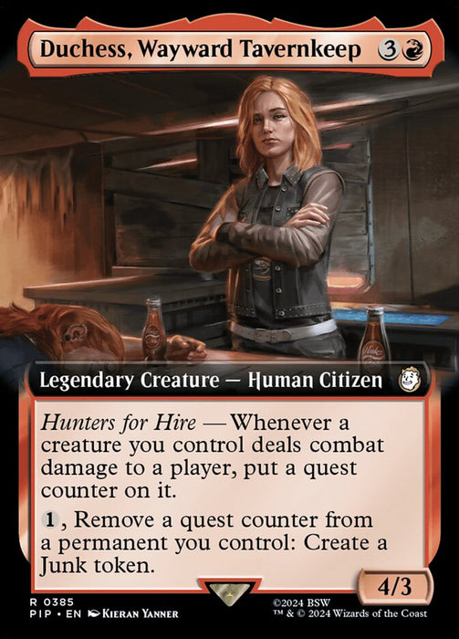 Duchess, Wayward Tavernkeep - Legendary- Extended Art