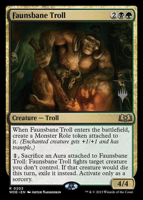 Faunsbane Troll (Foil)