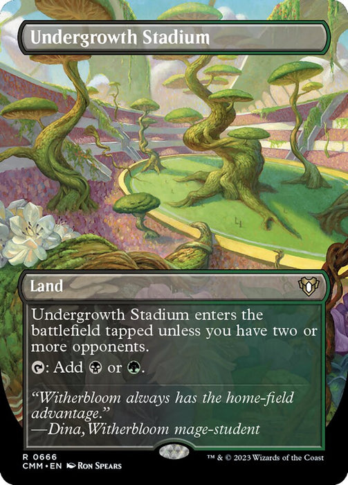 Undergrowth Stadium - Borderless - Inverted