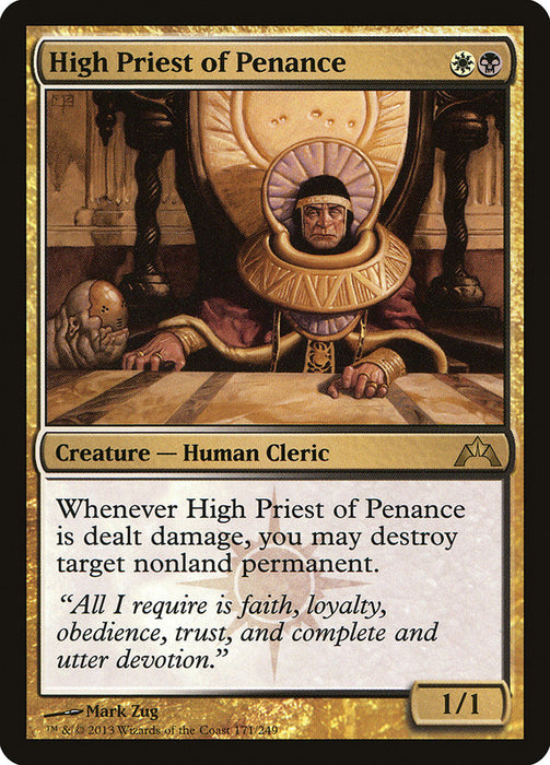 High Priest of Penance  (Foil)