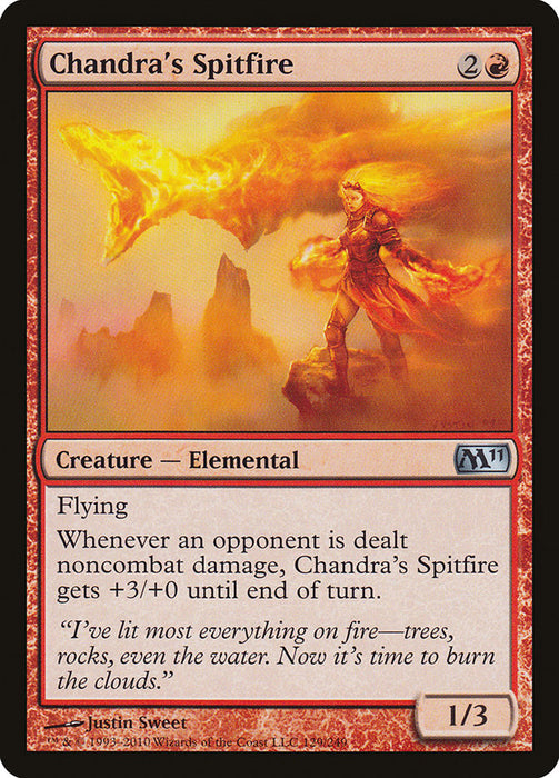 Chandra's Spitfire  (Foil)