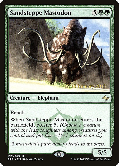 Sandsteppe Mastodon  (Foil)