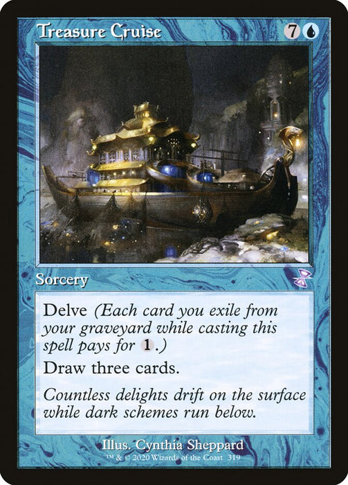 Treasure Cruise - Retro Frame  (Foil)