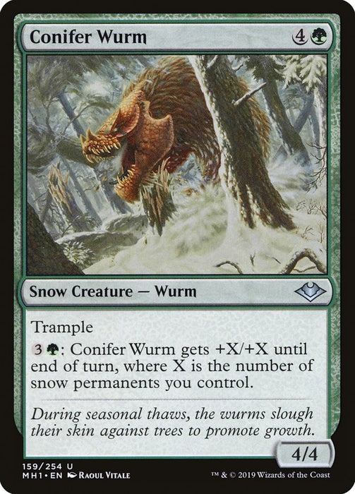 Conifer Wurm  (Foil)