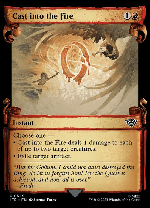 Cast into the Fire - Showcase (Foil)