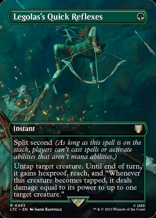 Legolas's Quick Reflexes - Borderless - Inverted (Foil)