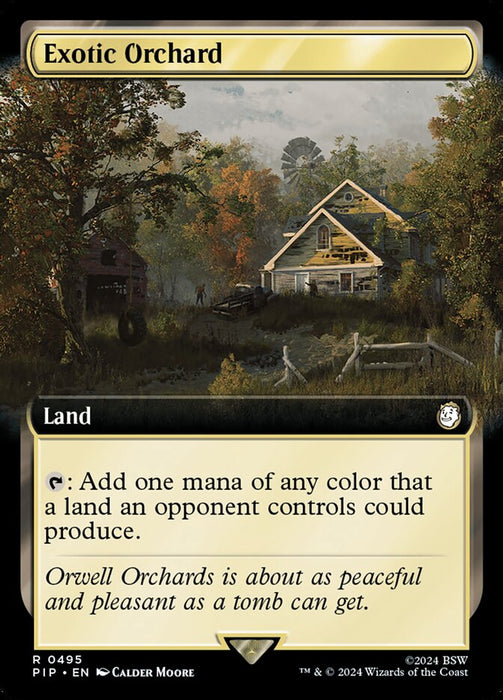 Exotic Orchard - Extended Art (Foil)