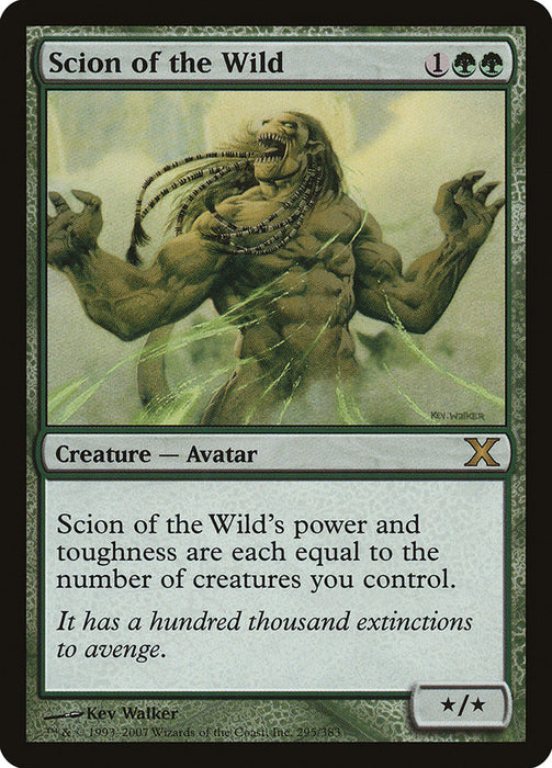 Scion of the Wild  (Foil)