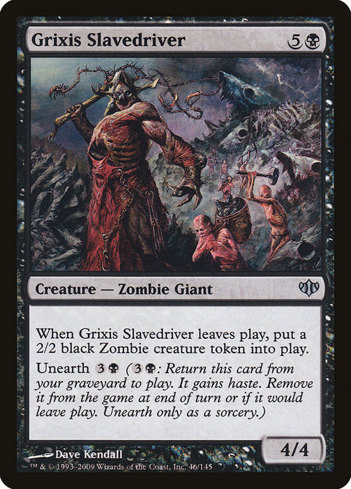 Grixis Slavedriver  (Foil)