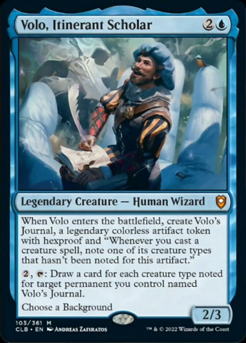 Volo, Itinerant Scholar  - Legendary