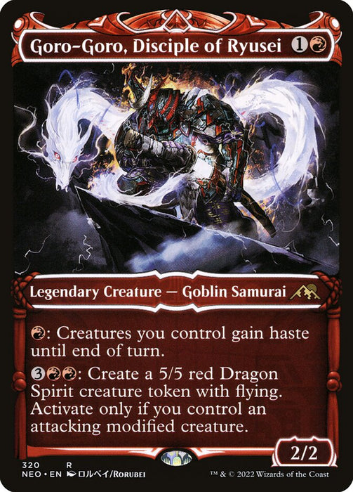 Goro-Goro, Disciple of Ryusei - Showcase- Legendary- Inverted (Foil)