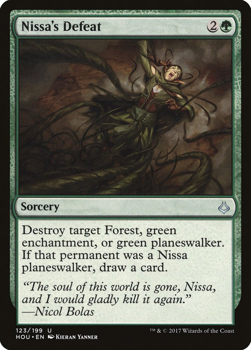 Nissa's Defeat  (Foil)