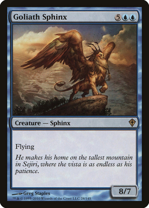 Goliath Sphinx  (Foil)