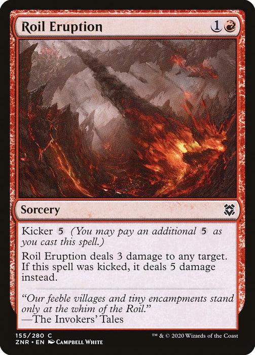 Roil Eruption  (Foil)