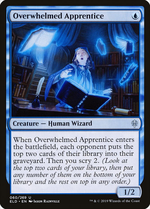 Overwhelmed Apprentice  (Foil)