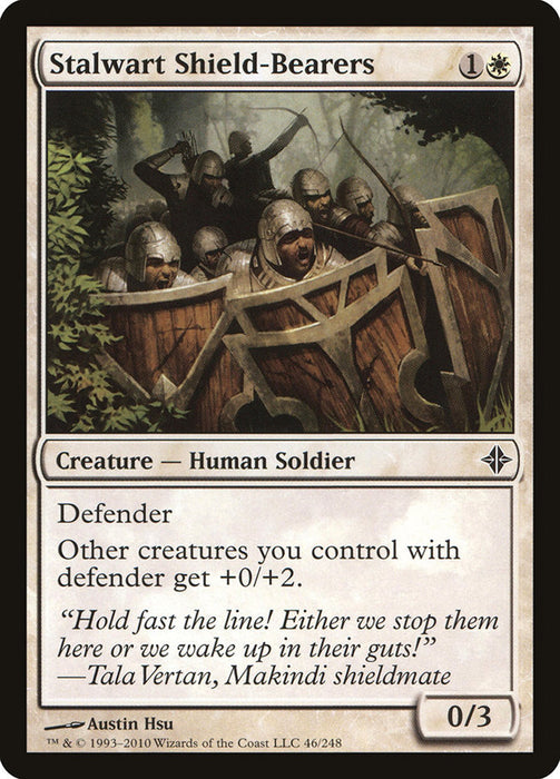 Stalwart Shield-Bearers  (Foil)