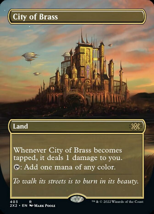 City of Brass - Borderless  - Inverted (Foil)