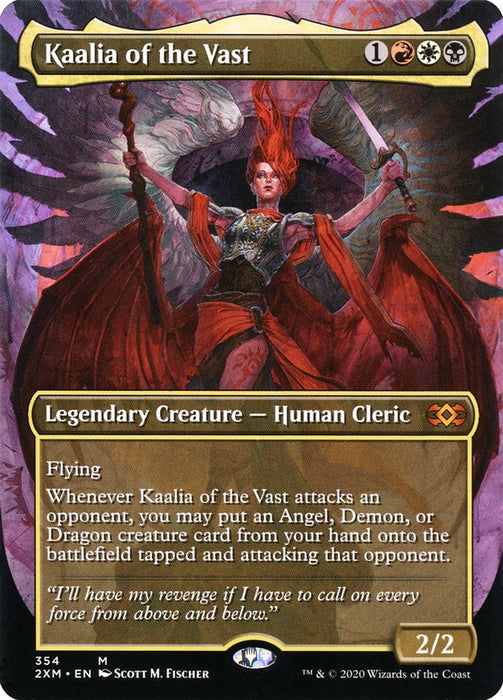 Kaalia of the Vast - Borderless  - Legendary (Foil)