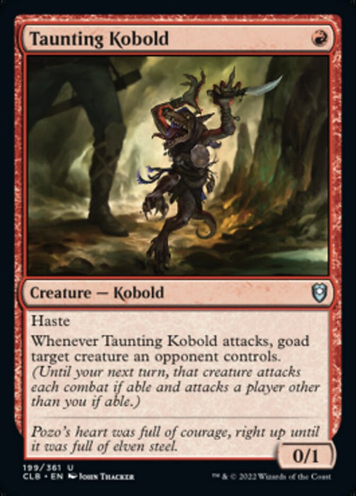 Taunting Kobold  (Foil)