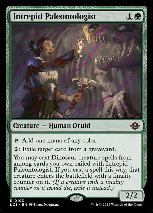 Intrepid Paleontologist (Foil)