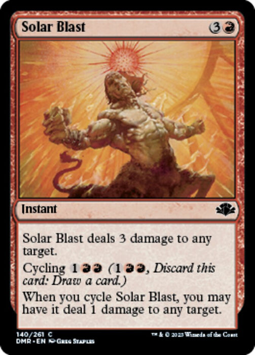 Solar Blast (Foil)