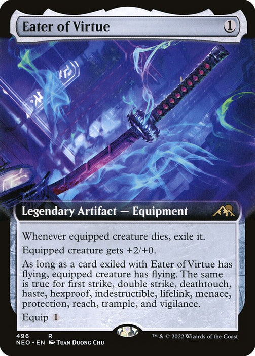 Eater of Virtue  - Legendary - Extended Art (Foil)