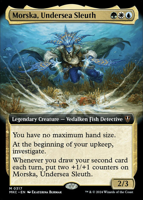 Morska, Undersea Sleuth - Extended Art- Legendary