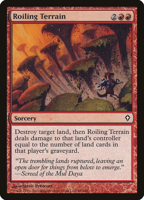 Roiling Terrain  (Foil)