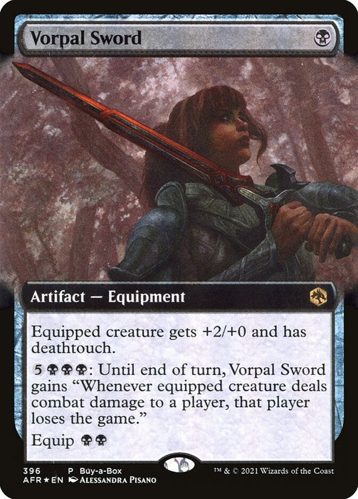 Vorpal Sword  - Extended Art (Foil)