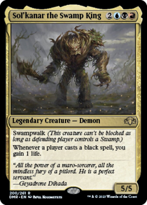 Sol'kanar the Swamp King - Legendary (Foil)