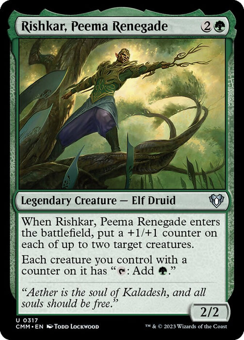 Rishkar, Peema Renegade - Legendary (Foil)