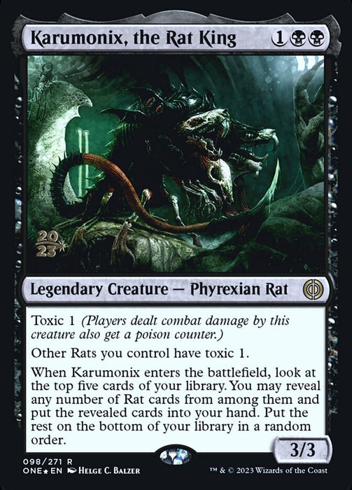 Karumonix, the Rat King - Legendary (Foil)