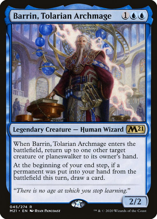 Barrin, Tolarian Archmage - Legendary (Foil)