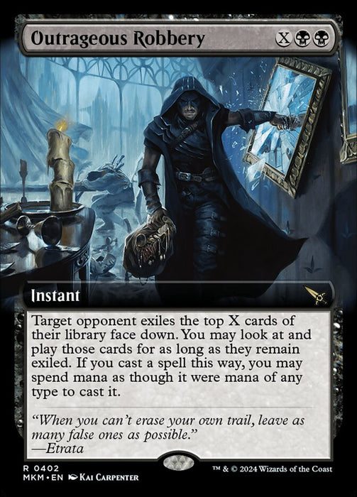 Outrageous Robbery - Extended Art (Foil)