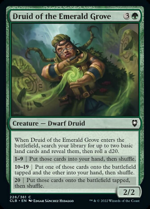 Druid of the Emerald Grove  (Foil)