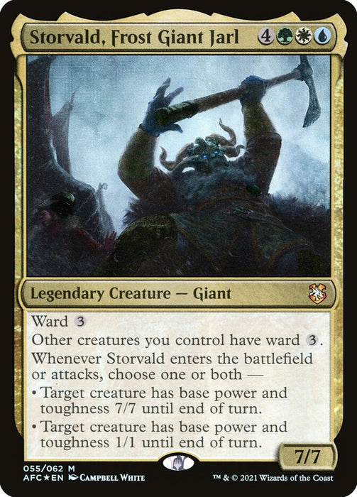 Storvald, Frost Giant Jarl  - Legendary (Foil)